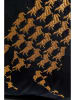 Kare Poduszka "Caballo" w kolorze czarno-brązowym - 45 x 45 cm