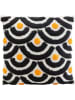 Kare Poduszka "Colorful Circles" w kolorze czarno-białym - 45 x 45 cm