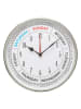 Kare Zegar ścienny "Barometer" w kolorze białym - Ø 30 cm