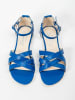 Zapato Skórzane sandały w kolorze niebieskim