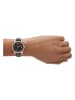 Emporio Armani Zegarek kwarcowy "Leo" w kolorze ciemnozielono-różowozłotym