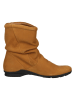Think! Leder-Boots in Cognac