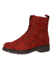 Think! Leder-Boots in Rot