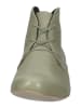 Think! Leder-Boots in Grün