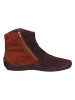 Think! Leder-Boots in Bordeaux/ Pflaume