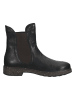 Think! Leder-Chelsea-Boots in Schwarz