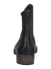 Think! Leder-Chelsea-Boots in Schwarz
