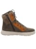 Think! Leren boots grijs/beige