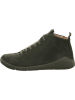 Think! Leren enkelboots kaki