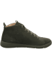 Think! Leren enkelboots kaki