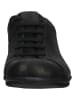 Think! Leder-Schnürschuhe in Schwarz