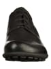 Think! Leder-Schnürschuhe in Schwarz
