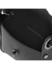 Wojas Leder-Henkeltasche in Schwarz - (B)18 x (H)13 x (T)6 cm