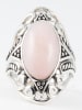 AMAZONIA Silber-Ring "Ehécatl" mit Edelstein