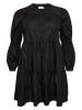 KAFFE curve Sukienka "Agate" w kolorze czarnym