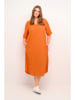 KAFFE curve Kleid "Mayi" in Orange