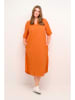 KAFFE curve Sukienka "Mayi" w kolorze pomarańczowym