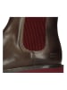MELVIN & HAMILTON Leder-Chelsea-Boots "Megan 3R" in Braun/ Bordeaux