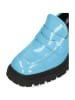 MELVIN & HAMILTON Leren mocassins "Stefy 3" lichtblauw/zwart