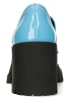 MELVIN & HAMILTON Leren mocassins "Stefy 3" lichtblauw/zwart