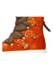 MELVIN & HAMILTON Leder-Boots "Fiona 1" in Orange/ Braun