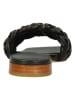 MELVIN & HAMILTON Leren slippers "Eglantine 1" zwart