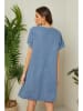 Lin Passion Leinen-Kleid in Hellblau