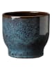 Knabstrup Übertopf in Blau - (H)12,5 x Ø 14,5 cm