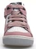 Naturino Leder-Sneakers "Finnix" in Rosa/ Weiß