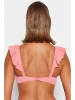 trendyol Biustonosz bikini w kolorze różowym