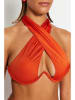 trendyol Bikini-Oberteil in Orange
