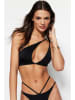 trendyol Biustonosz bikini w kolorze czarnym