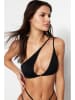 trendyol Biustonosz bikini w kolorze czarnym
