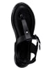 s.Oliverrrrr Leren teensandalen zwart