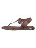 S. Oliver Skórzane sandały w kolorze jasnobrązowym
