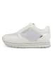 Tamaris Sneakers zilverkleurig/wit