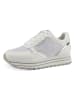 Tamaris Sneakers zilverkleurig/wit
