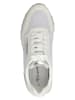Tamaris Sneakers in Silber/ Weiß