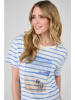 LIEBLINGSSTÜCK Shirt "Corinne" lichtblauw/wit