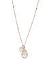 ivy Vergulde ketting met Swarovski-kristal - (L)44 cm