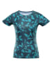 Alpine Pro Funktionsshirt "Quatra" in Anthrazit/ Türkis