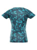 Alpine Pro Funktionsshirt "Quatra" in Anthrazit/ Türkis