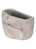 Clayre & Eef Blumentopf in Grau - (B)26 x (H)16 x (T)16 cm