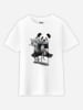 WOOOP Shirt "Panda Bicycle" wit