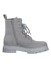 Tamaris Leder-Boots in Grau