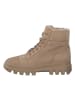 s.Oliver Leder-Boots in Beige