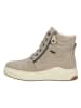 Tamaris Leder-Boots in Beige