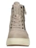 Tamaris Leren boots beige