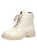 Caprice Leren boots crème