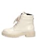 Caprice Leder-Boots in Creme